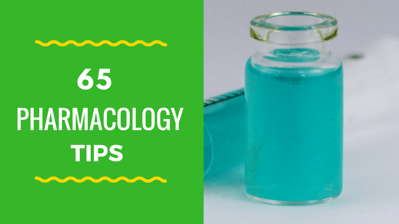 Top 65 Pharmacology Tips Every Student Should know DrugsBank