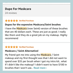 Amazon Seint Makeup Reviews