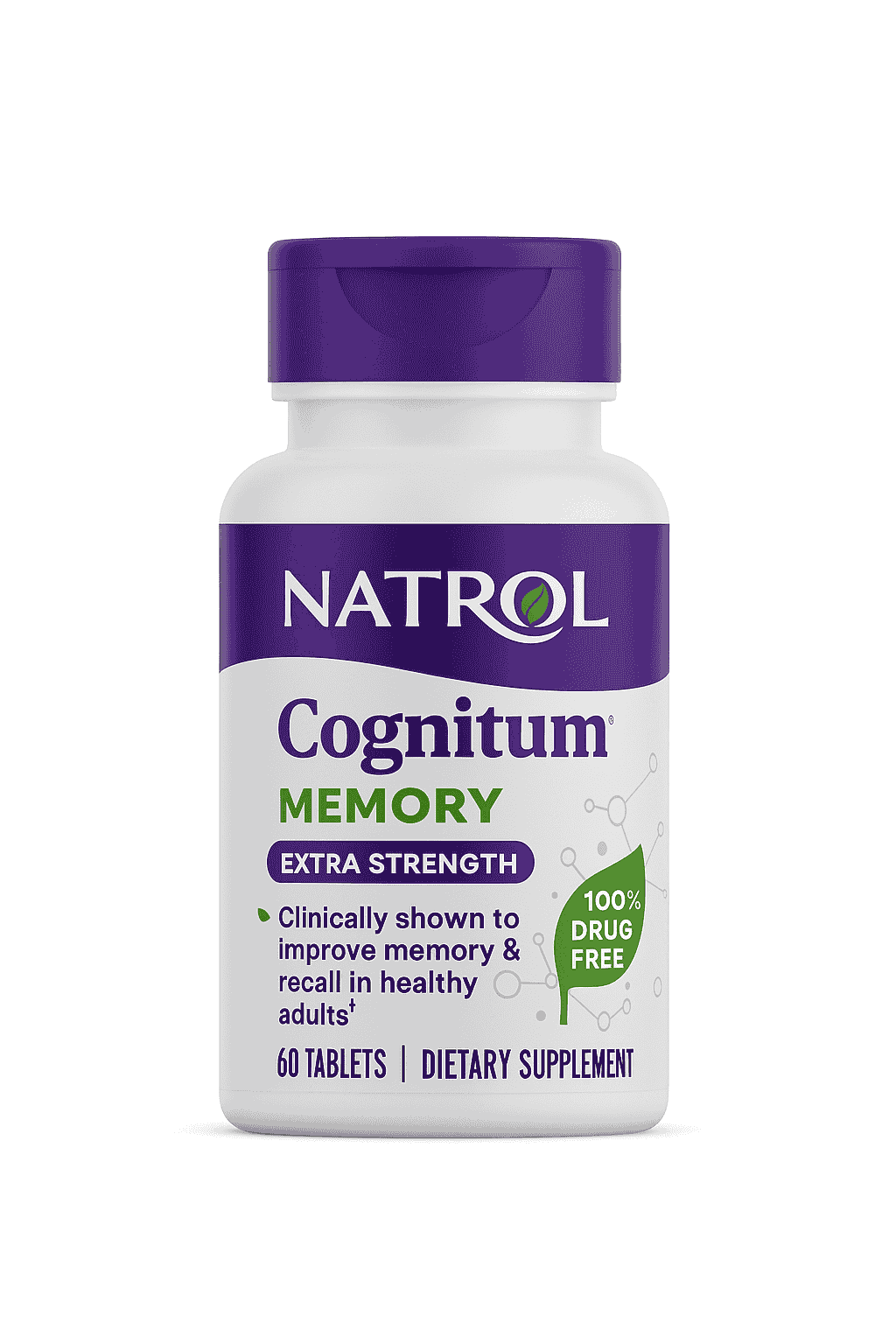Natrol Cognium Supplement Bottle