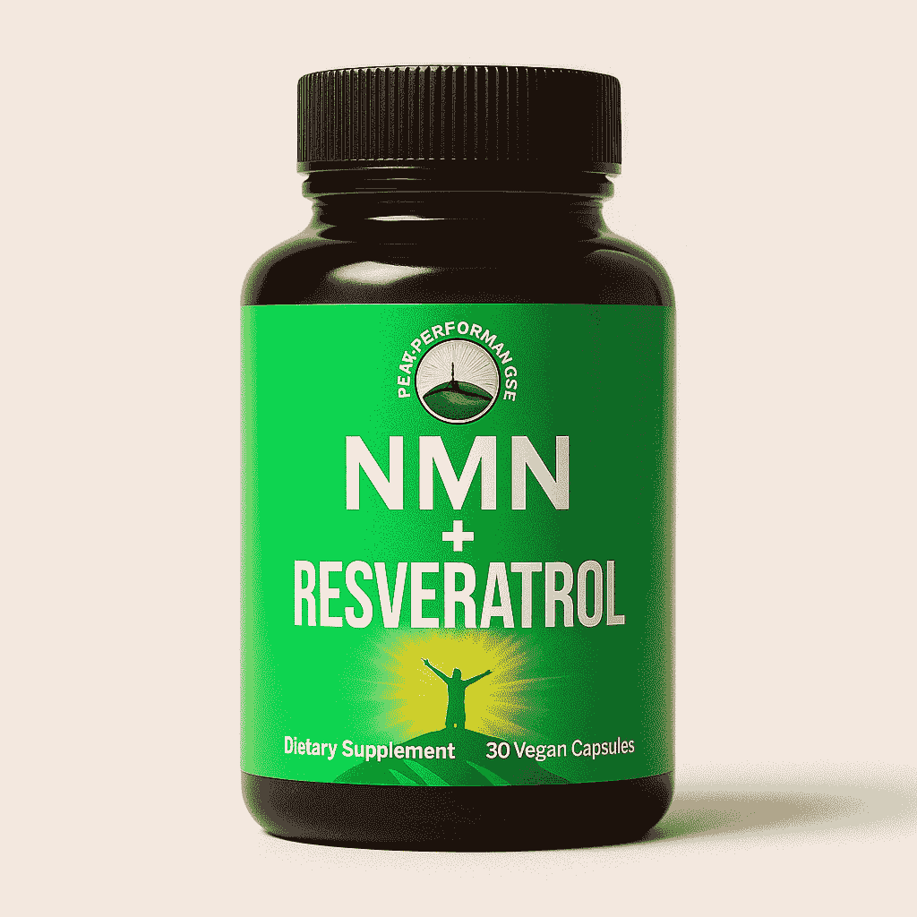 Peak Performance NMN+ Resveratrol Product Image