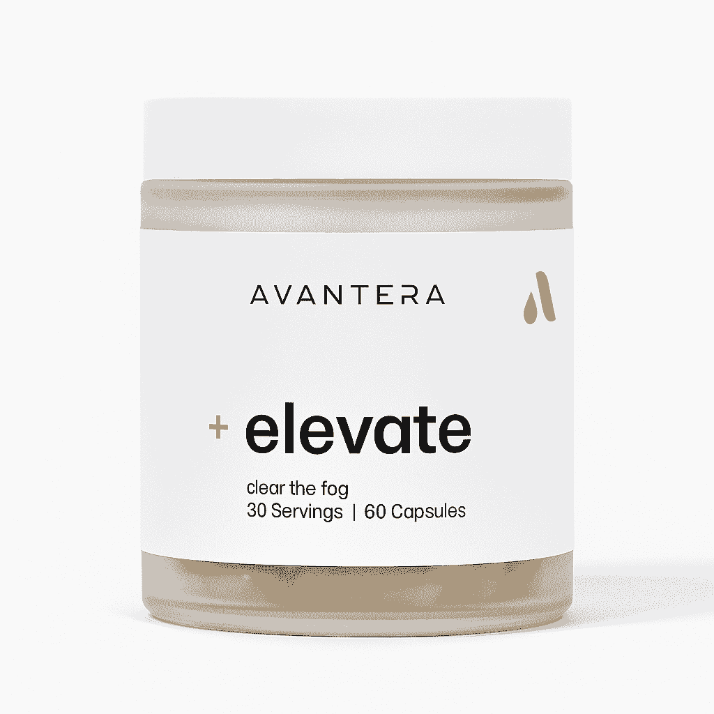 Avantera Elevate Supplement Bottle